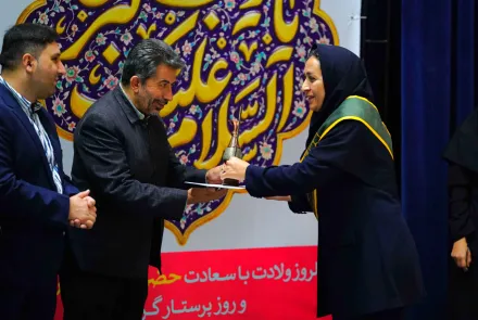 مراسم روز پرستار