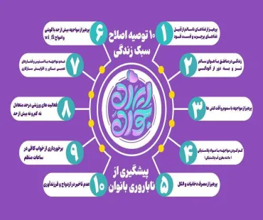 ده توصیه اصلاح سبک زندگی برای پیشگیری از ناباروری بانوان/ جوانی جمعیت