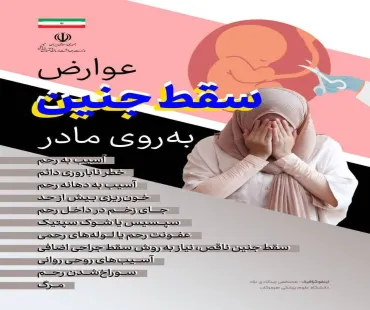 عوارض سنگین سقط جنین بر روی مادر