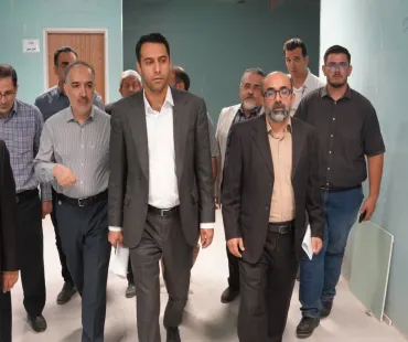 بازدید مدیرکل دفتر توسعه و منابع فیزیکی وزارت بهداشت از مرکز چشم ‌پزشکی فیض