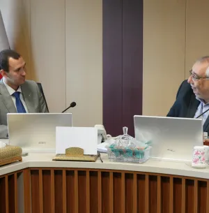 دیدار رایزن علمی–اقتصادی جمهوری تاتارستان با رئیس دانشگاه