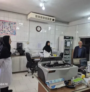 بازدید مدیر کل حوزه وزارتی از مراکز حوزه سلامت شهرستان‌های چادگان و بویین‌میاندشت 