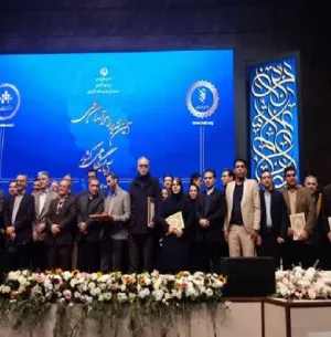 تجلیل از اعضای هیأت علمی دانشگاه در آیین سرآمدان علمی کشور