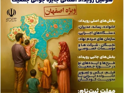 سومین رویداد استانی جایزه جوانی جمعیت