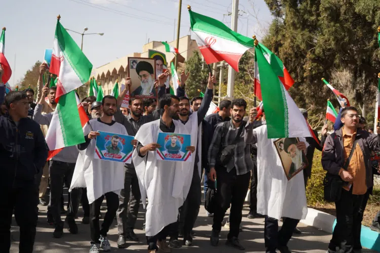  محکومیت جنایات آمریکا و اسرائیل توسط دانشگاهیان