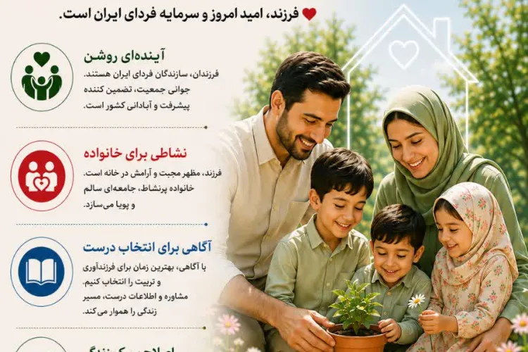 فرزند آوری، هدیه ای برای زندگی