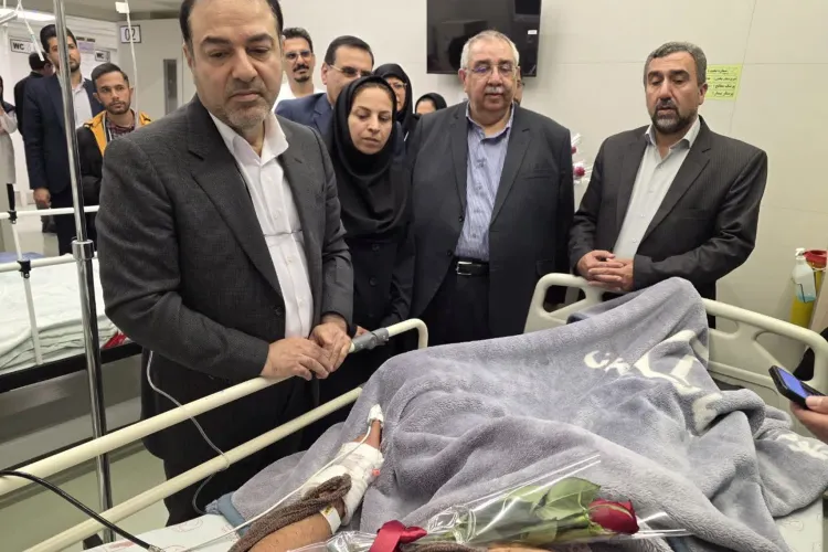 بازدید معاون بهداشت وزارت بهداشت درمان و آموزش پزشکی از مراکز بهداشتی و درمانی دانشگاه  