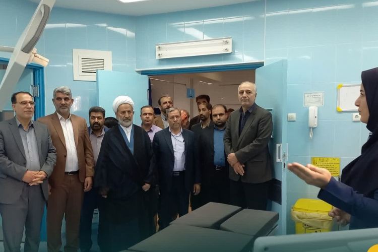 افتتاح اتاق عمل بوعلی چادگان