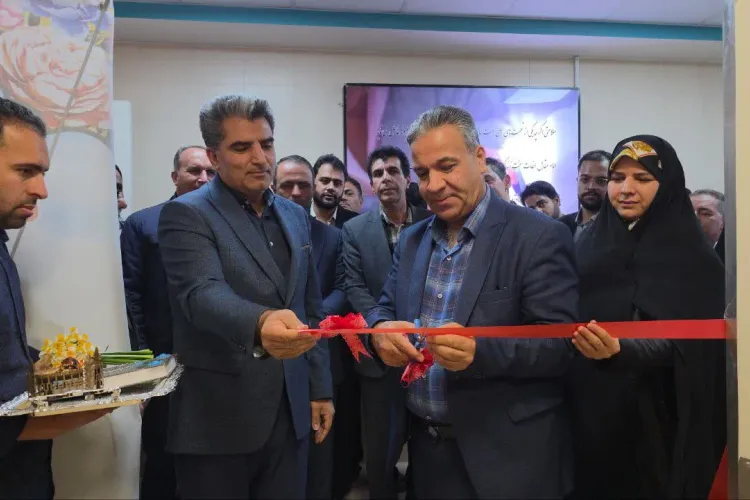 افتتاح اتاق عمل، کلینیک دیابت و فشارخون بیمارستان آفتاب هشتم 