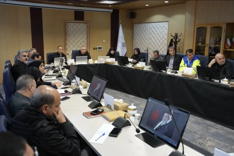 جلسه هماهنگی مدیریت بحران در دانشگاه  