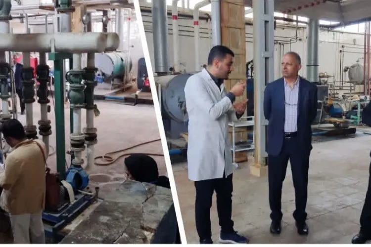 بازدید رئیس پدافند غیرعامل دانشگاه از مراکز درمانی اردستان