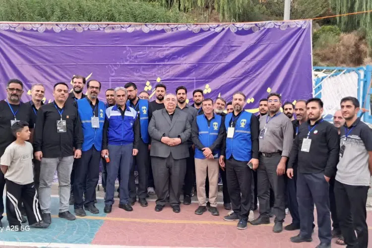 عملیات سلامت جامع دانشگاه علوم پزشکی اصفهان در مراسم تشییع رهبر شهید