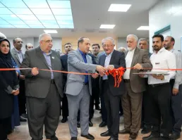 افتتاح پروژه بازسازی و توسعه اتاق‌های عمل بیمارستان فارابی 
