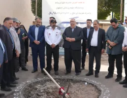 کلنگ‌زنی پروژه‌های خیر ساز اورژانس پیش بیمارستانی در شهرستان فلاورجان