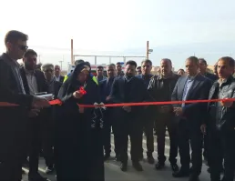 آئین افتتاح دومین پایگاه اورژانس هوایی استان اصفهان در شهرستان خور و بیابانک  