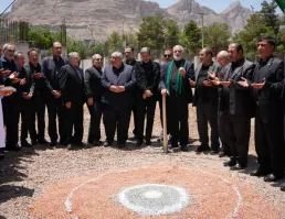آیین کلنگ‌زنی پروژه «همراه‌سرا» مرکز آموزشی درمانی الزهرا (س) اصفهان 
