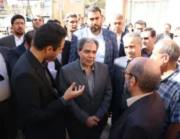 بازدید معاون توسعه مدیریت و منابع وزارت بهداشت از پروژه‌های حوزه سلامت در برخی ازشهرستان‌های استان