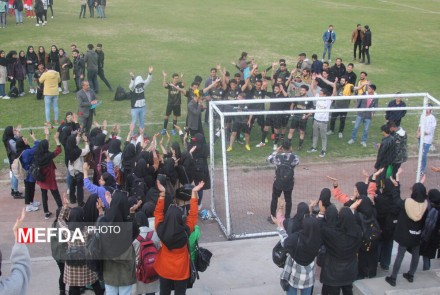 مسابقات فوتبال بین دانشکده‌ای دانشگاه با حضور پرشور دانشجویان