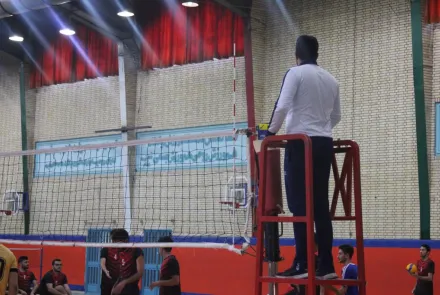 مسابقات والیبال بین دانشکده ای دانشجویان دانشگاه