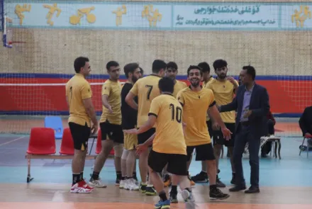 مسابقات والیبال بین دانشکده ای دانشجویان دانشگاه