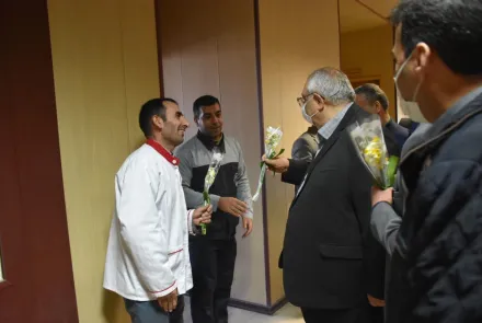 تقدیر رییس دانشگاه از کارکنان مرد دانشگاه به مناسبت میلاد حضرت علی (ع)