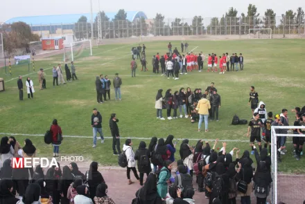 مسابقات فوتبال بین دانشکده‌ای دانشگاه با حضور پرشور دانشجویان