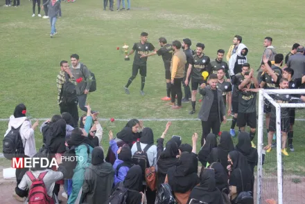 مسابقات فوتبال بین دانشکده‌ای دانشگاه با حضور پرشور دانشجویان