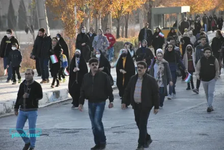 بیستمین همایش پیاده روی خانوادگی در دانشگاه 