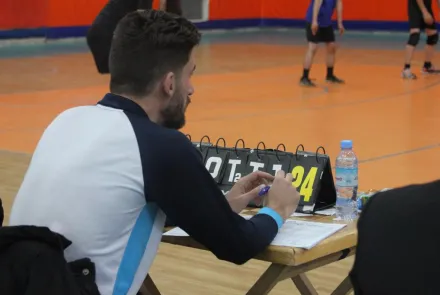 مسابقات والیبال بین دانشکده ای دانشجویان دانشگاه