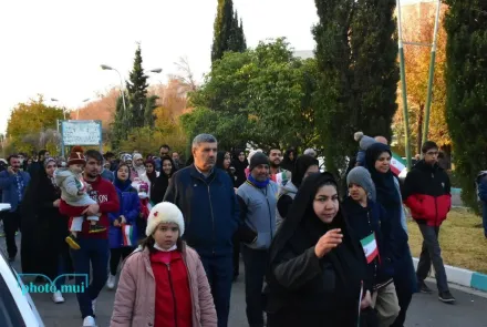 بیستمین همایش پیاده روی خانوادگی در دانشگاه 