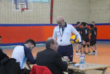 مسابقات والیبال بین دانشکده ای دانشجویان دانشگاه