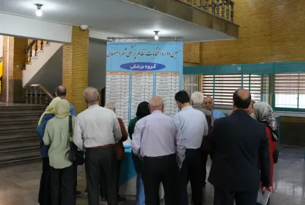 حضور پررنگ رای دهندگان در نهمین دوره انتخابات نظام پزشکی