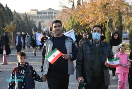 بیستمین همایش پیاده روی خانوادگی در دانشگاه 