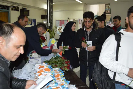 روز دانشجو در دانشکده پزشکی