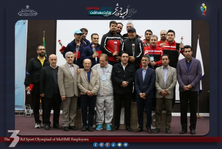 حضور کارکنان دانشگاه در سومین المپیاد فرهنگی و ورزشی کارکنان وزارت بهداشت
