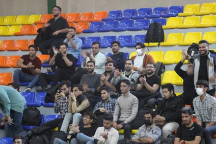 مسابقات والیبال بین دانشکده ای دانشجویان دانشگاه