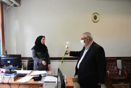 تقدیر رییس دانشگاه از بانوان ستادی به مناسبت گرامیداشت روز زن