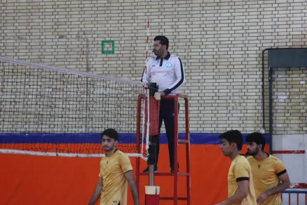 مسابقات والیبال بین دانشکده ای دانشجویان دانشگاه