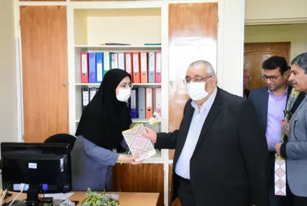 تقدیر رییس دانشگاه از بانوان ستادی به مناسبت گرامیداشت روز زن