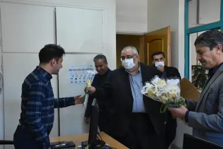 تقدیر رییس دانشگاه از کارکنان مرد دانشگاه به مناسبت میلاد حضرت علی (ع)