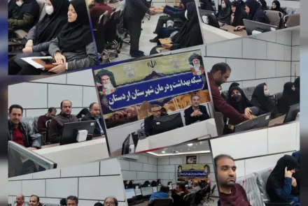 برگزاری مراسم جشن انقلاب در شبکه اردستان