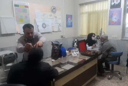 حضور پزشکان جهادی در شهرستان خوروبیابانک