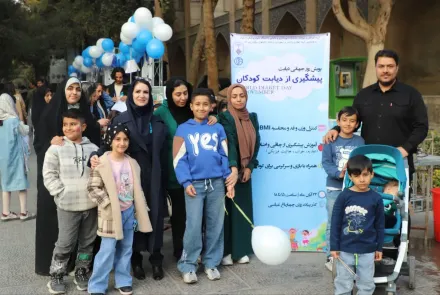 غرفه‌های سلامت به مناسبت روز جهانی دیابت