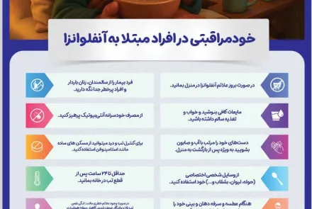 خودمراقبتی برای پیشگیری از آنفلوانزا