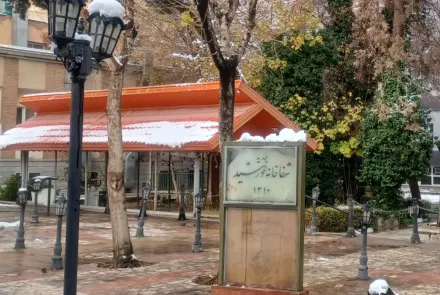 قابهای برفی در واحدهای تابعه دانشگاه و همچنان گرما در جریان درمان و آموزش