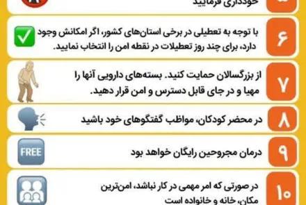🔴خلاصه ای از ۴ اطلاعیه ستاد مدیریت بحران وزارت بهداشت، درمان و آموزش پزشکی