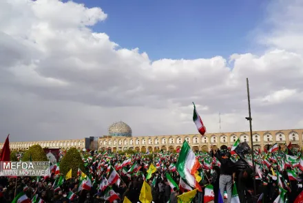 مراسم اربعین شهادت مقام معظم رهبری در اصفهان