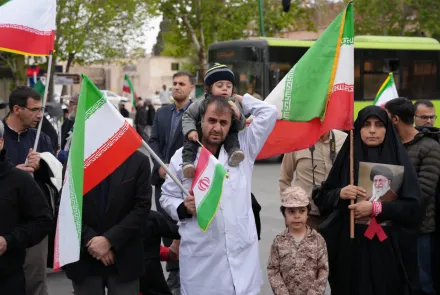 مراسم اربعین شهادت مقام معظم رهبری در اصفهان