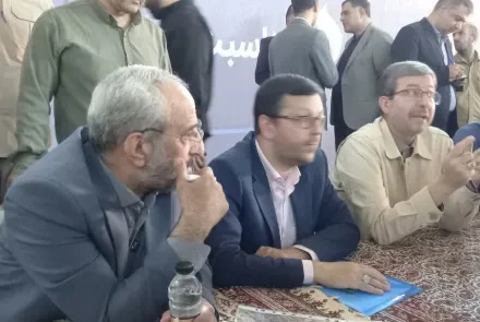 حضور مسئولین دانشگاه علوم پزشکی اصفهان در میز خدمت دستگاه های اجرایی استان 