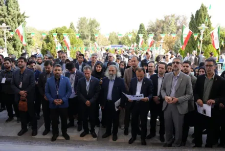 افتتاح چهاردهمین جشنواره سراسری رسانه و نشریات دانشجویی تیتر در دانشگاه علوم پزشکی اصفهان